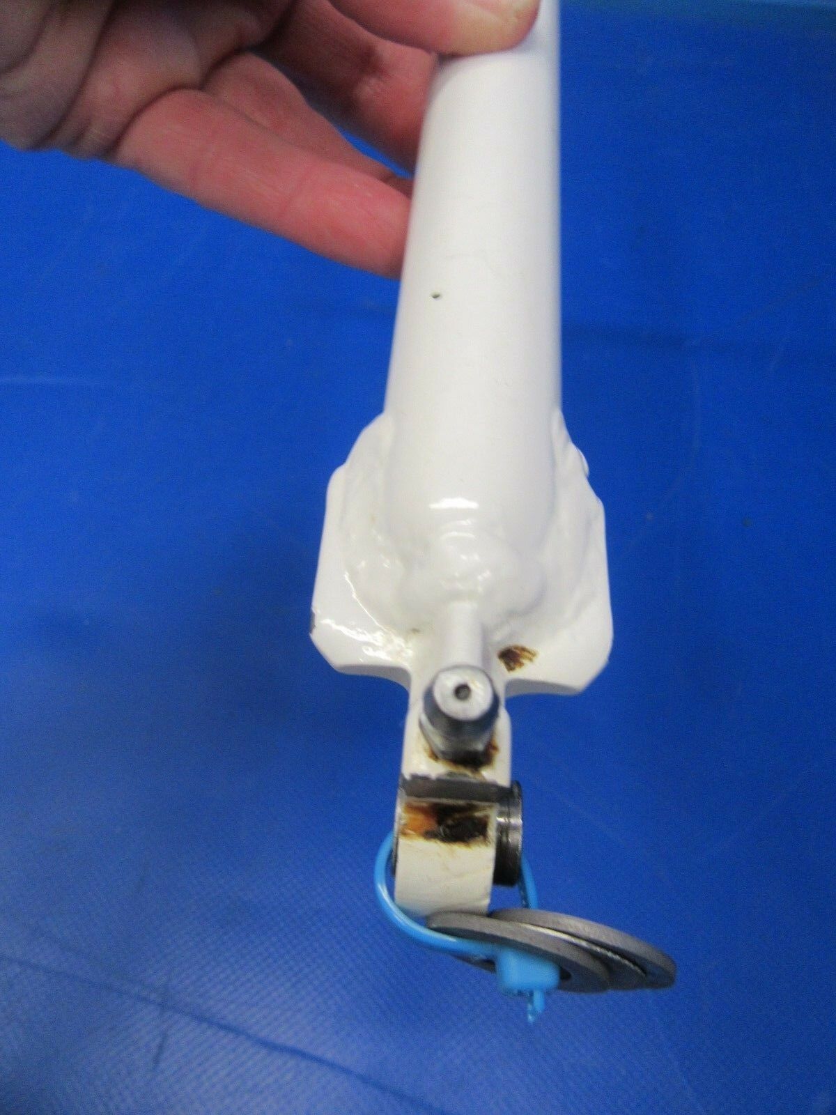 Beech Baron Brace & Leg Assy Nose Gear Retract 002-820018-3 WELDED (1118-06)