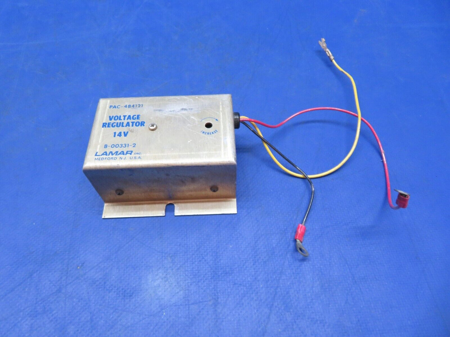 Lamar Voltage Regulator & Overvoltage Control P/N B-00331-2 LOT (0923-502)