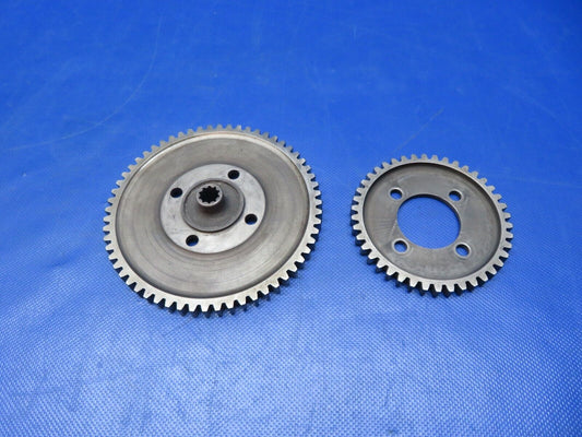 Continental IO-470-U Camshaft Gear w/ Cluster Gear P/N 631845, 535662 (0324-146)
