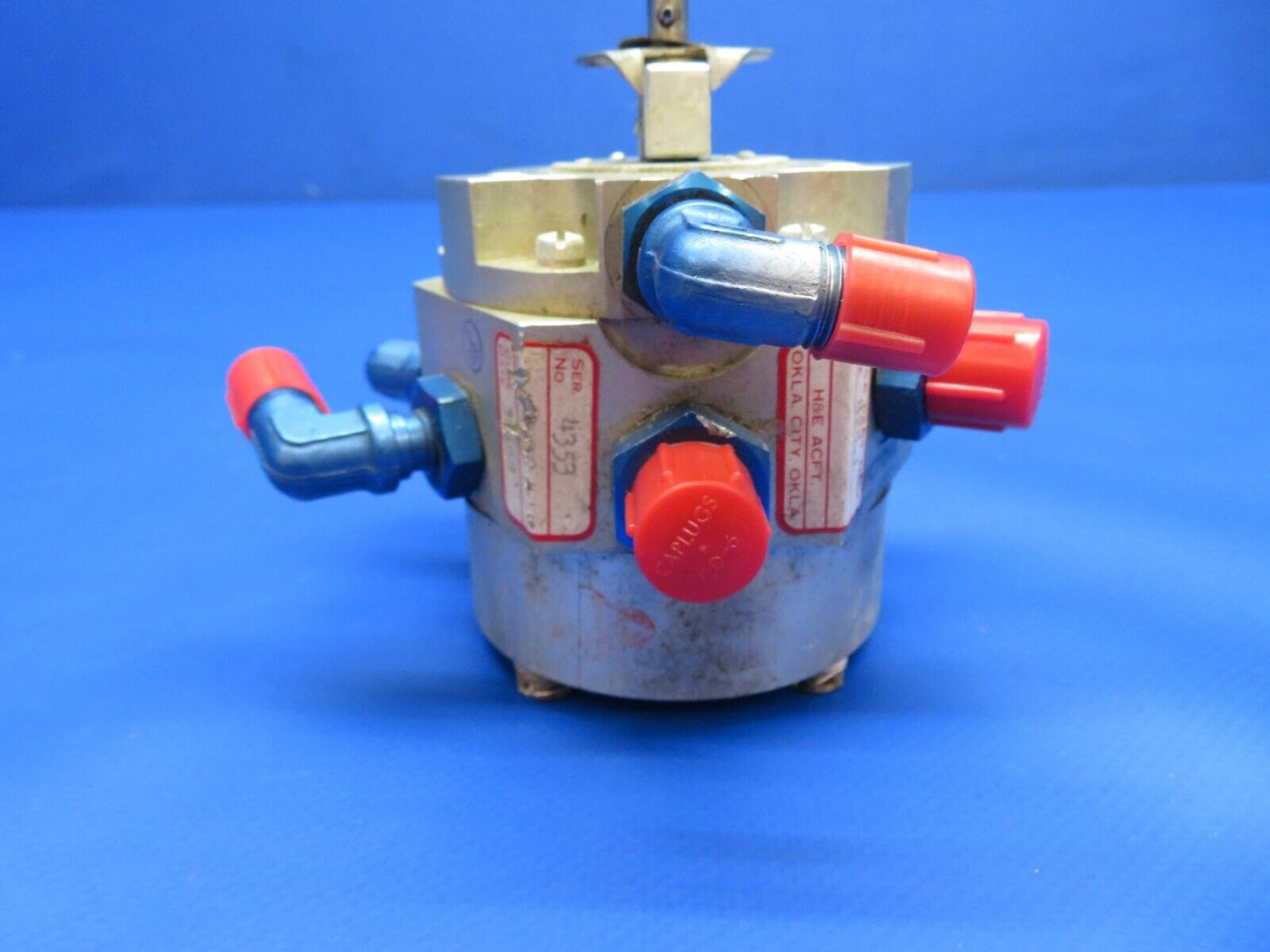 Bellanca 17-30 Viking H&E Fuel Selector Valve P/N HE825-1 CORE (0922-629)