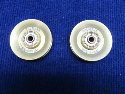 Ralmark Aluminum Pulley P/N MS20221A1 LOT OF 2 (1221-341)