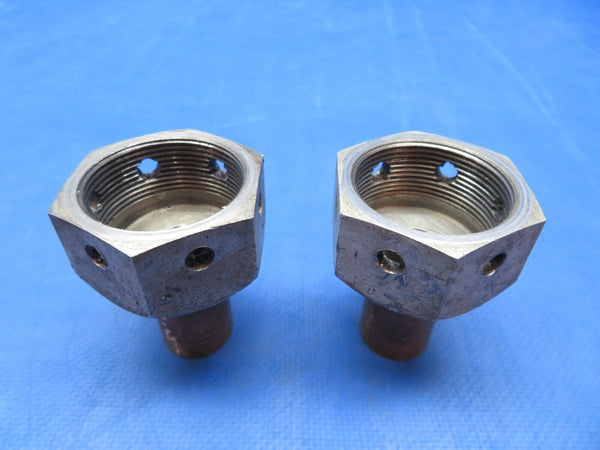 Cessna 172 Axle Nut Fairing Support 2-3/8" Long LOT OF 2 PN 0741047-1 (1123-260)