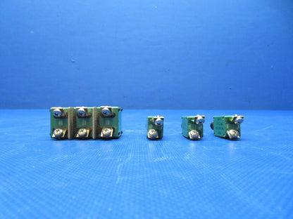 Klixon 25 amp & 2.5 amp Circuit Breaker P/N 9TC-25 LOT OF 4 (0224-195)