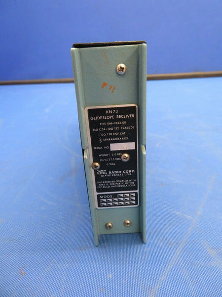 King KN-73 Glideslope Receiver 066-1033-00 (0920-62)