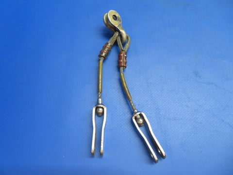 Piper PA-28-180 Cable Assy Rear Seat Belt Center Attach P/N 65774-00 (0323-710)