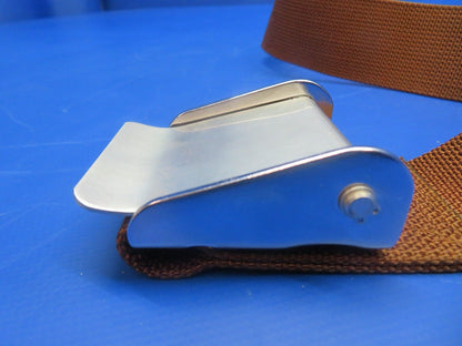 Vintage Piper Rusco Seatbelt Brown P/N 451-340 NOS Buckle only (0922-984)