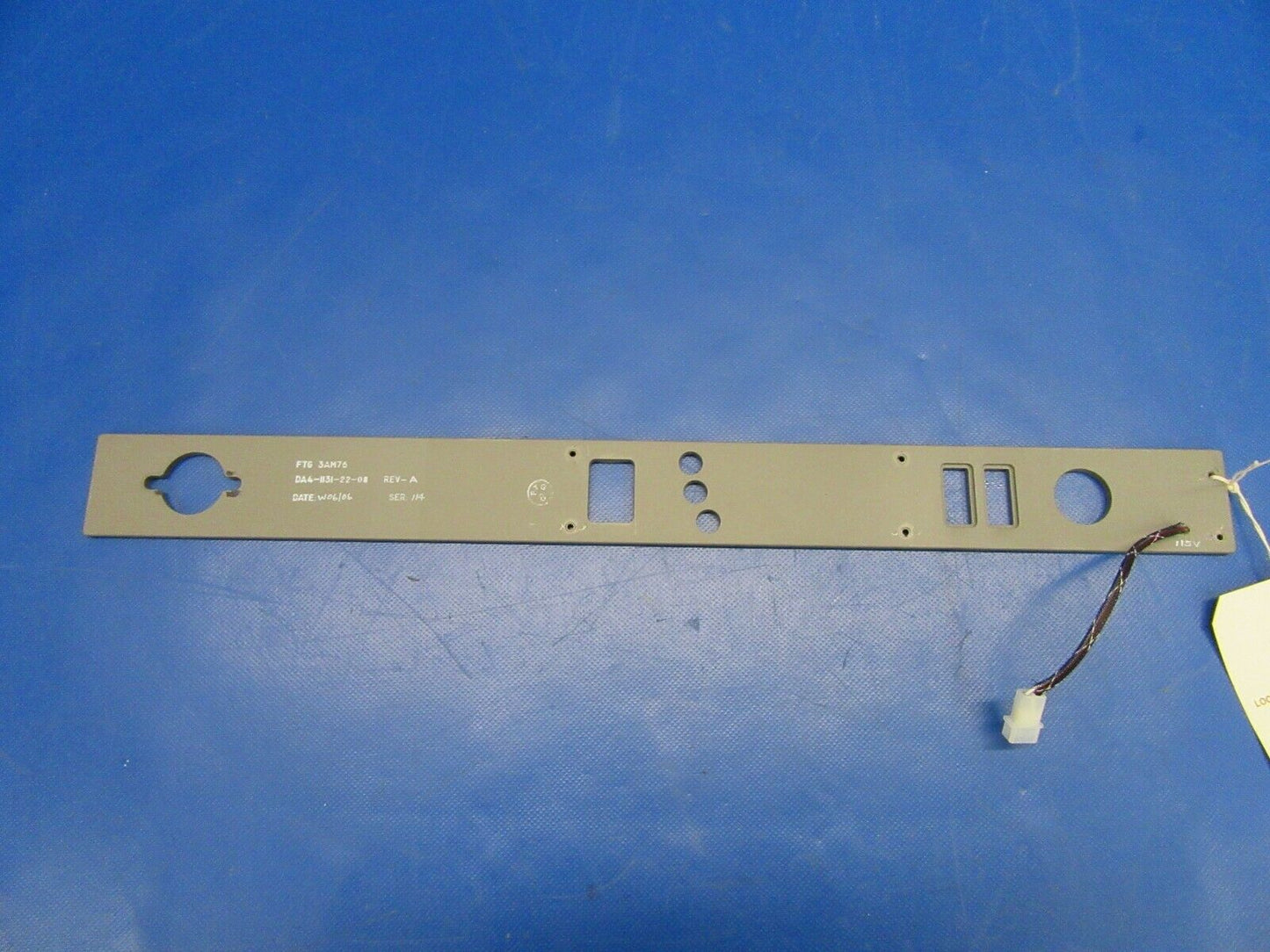 Diamond DA40-180 Lower EL Panel P/N DA4-1131-22-08 (0319-180)
