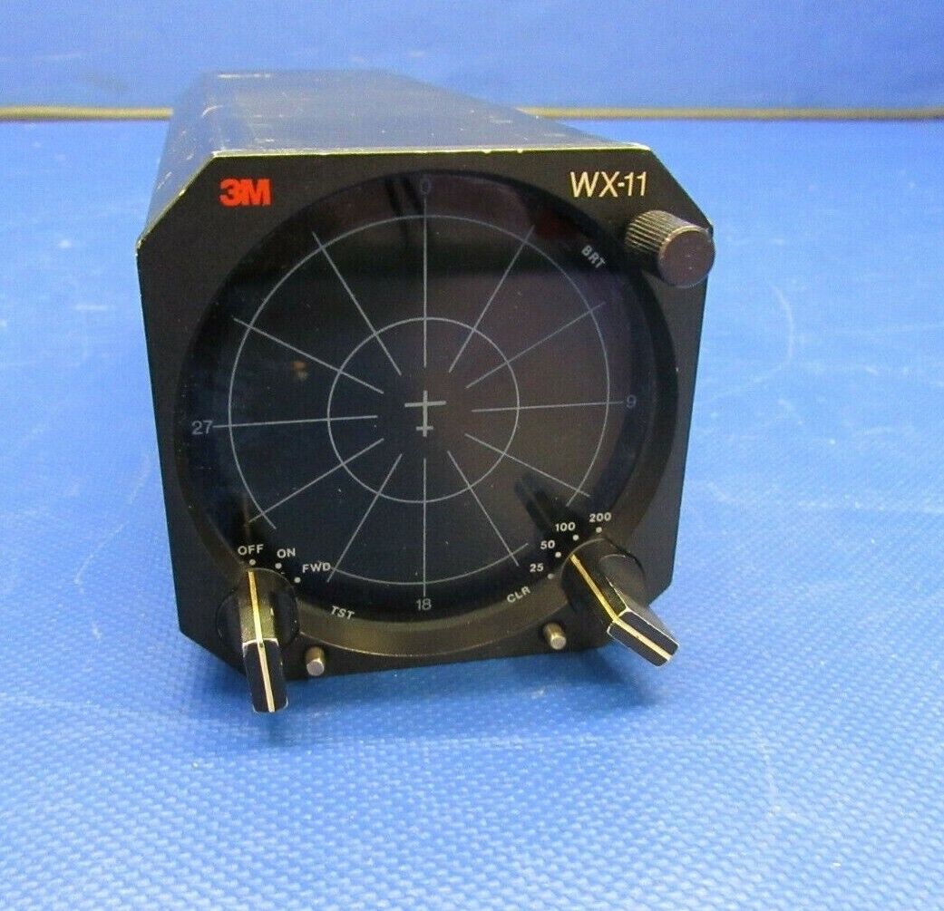 StormScope WX-11 Display w Tray Connector P/N 78-8047-0966-1 (0421-464)