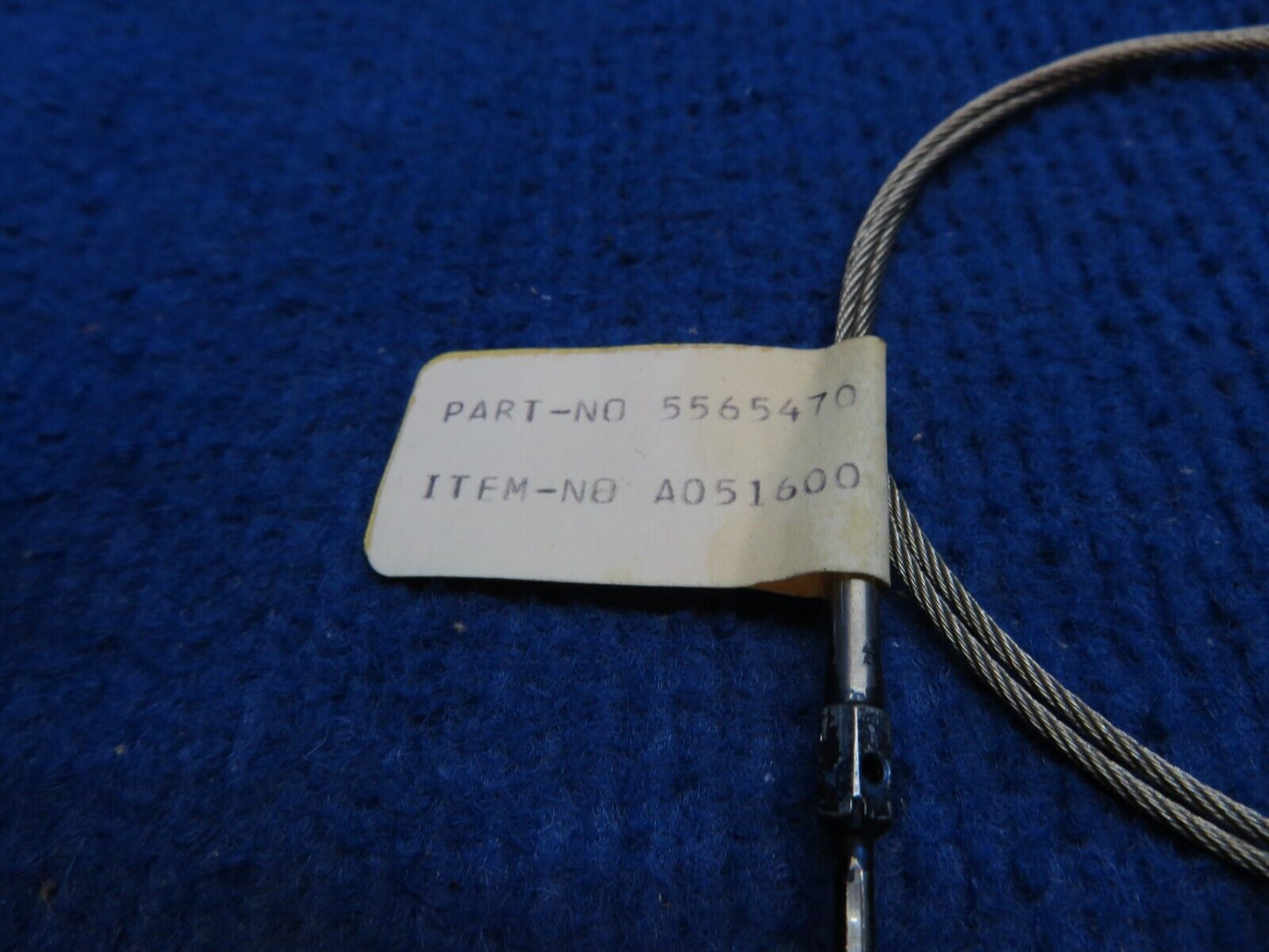 Cessna Citation Cable Assy P/N 5565470-23CR NOS (0922-542)