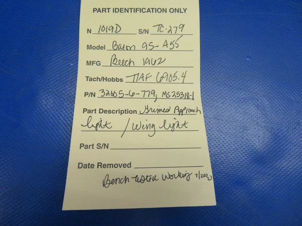 Beech 95-A55 Grimes Approach Light / Wing Light P/N 32005-6-779 (0720-736)