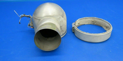 Beech Baron 95-B55 Heater Plenum & Thermoswitch P/N 95-554038-9 (0220-365)