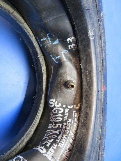 Goodyear 19.5x6.75-8 Rib Tire 10 Ply P/N 196K08-9 (0523-649)