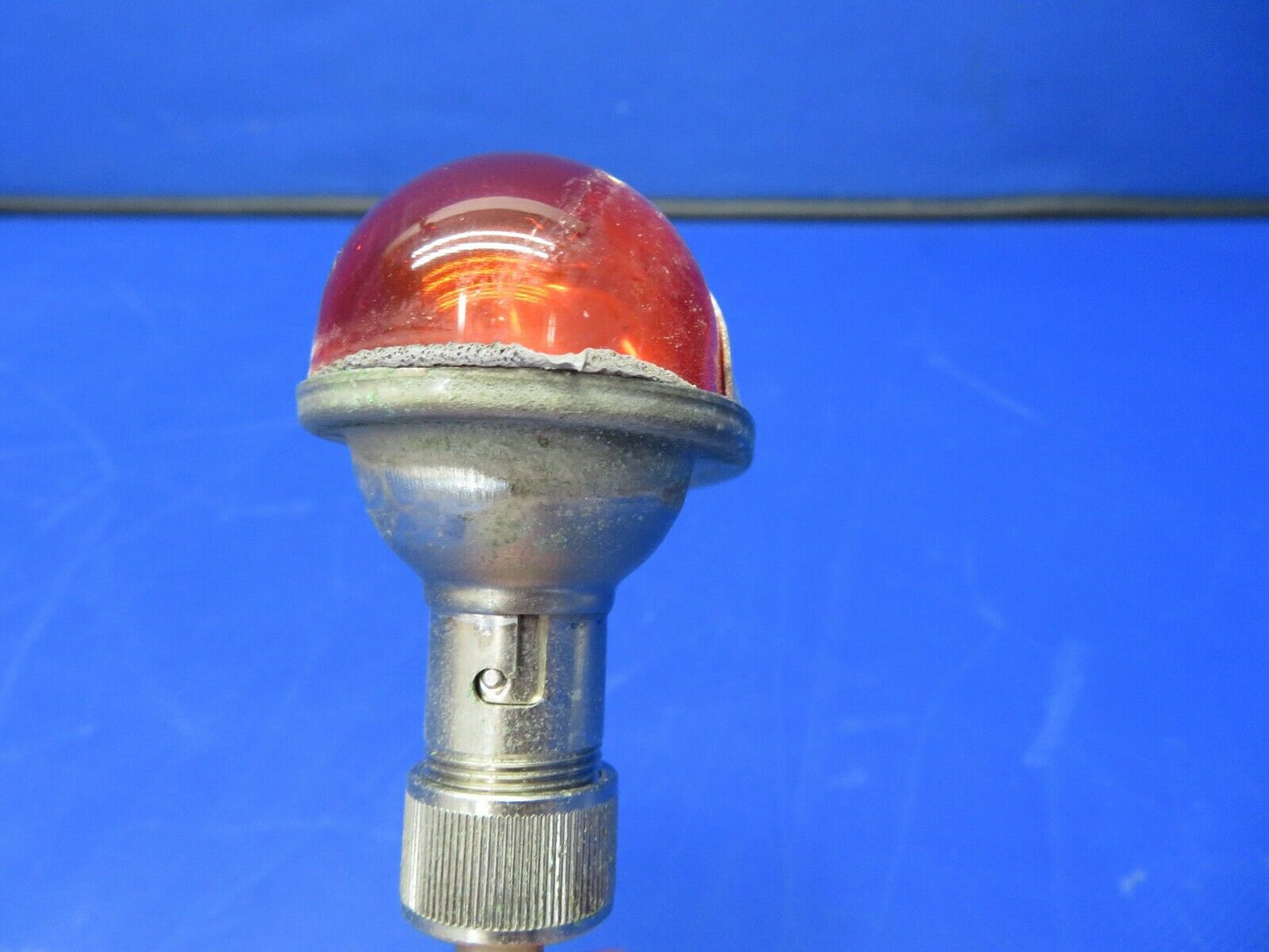 Cessna 170 Whelen Position Light 28V LH Red Lens P/N 01-0770001-42 (0721-857)