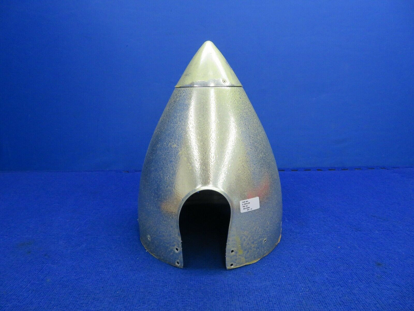 Baron Hartzell 3 Blade Spinner Dome w/ Cap C-3278-2P, B-3264-1P NOS (0422-45)