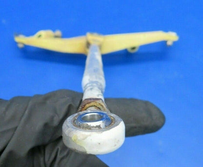Beech Baron E-55 Bellcrank Aileron w/ Rod RH 35-521158-8, 35-52152-4 (1219-75)