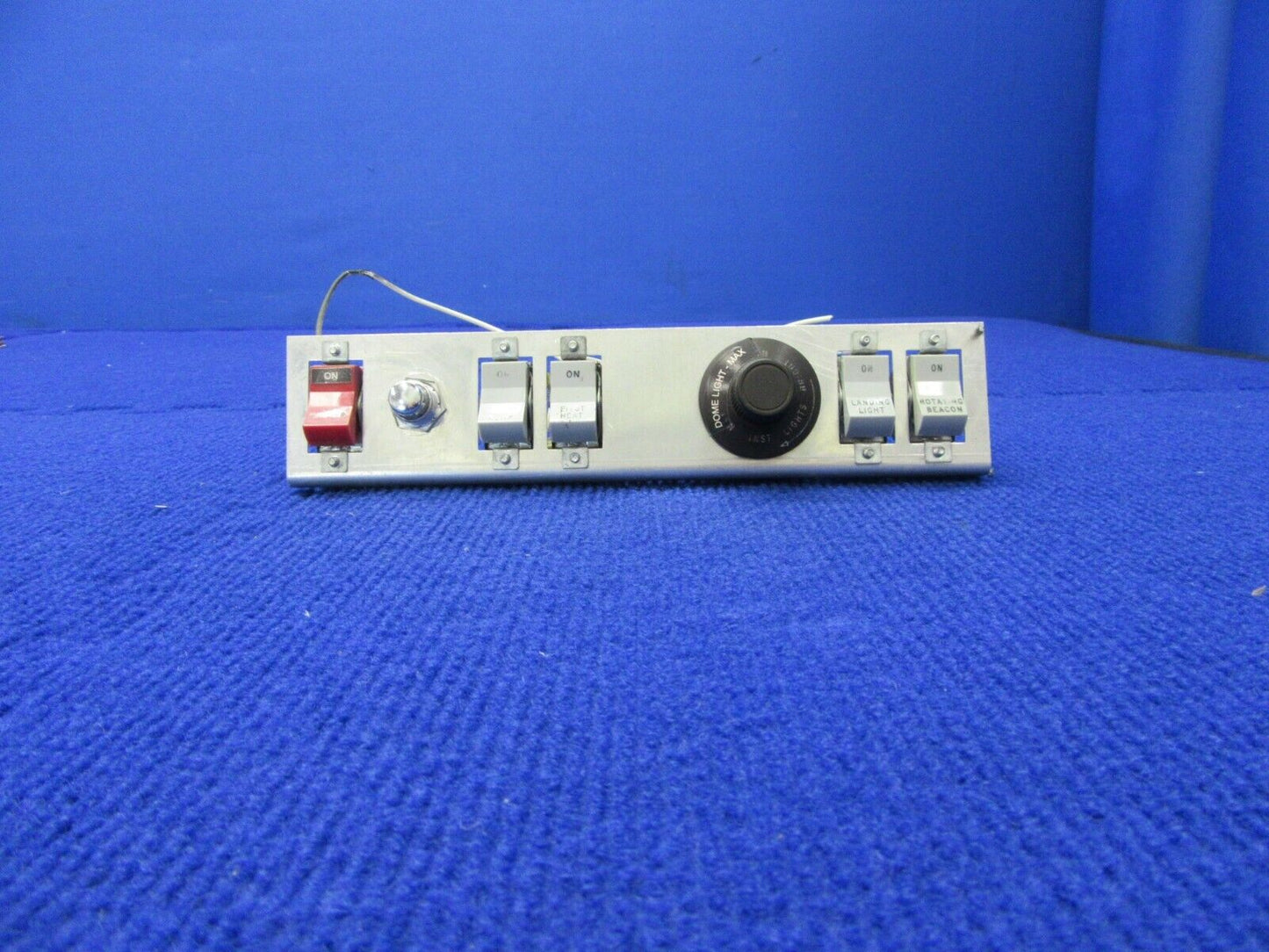 Piper PA-32-300 Cherokee Six Instrument Switch Panel P/N 487-868 (1121-417)