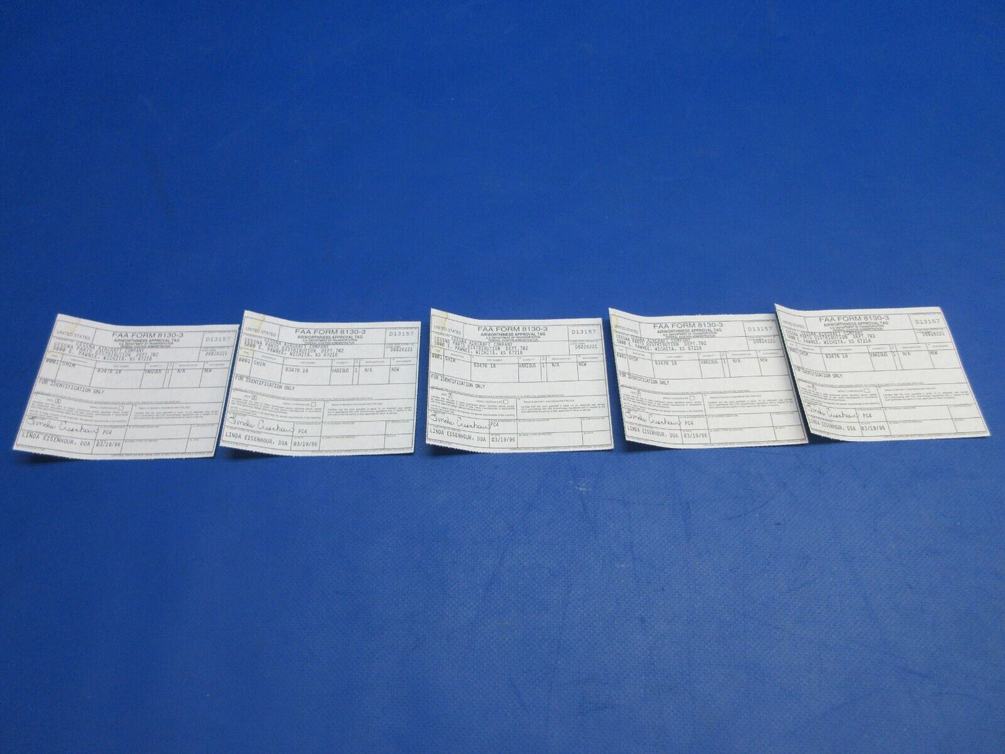 McCauley Threaded Propeller Shim w/ 8130 LOT OF 5 P/N B3476-18 NOS (0523-454)