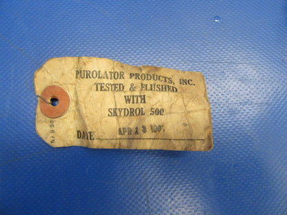 Purolator Hydraulic Valve Restrictor P/N 58642-5  (1218-99)