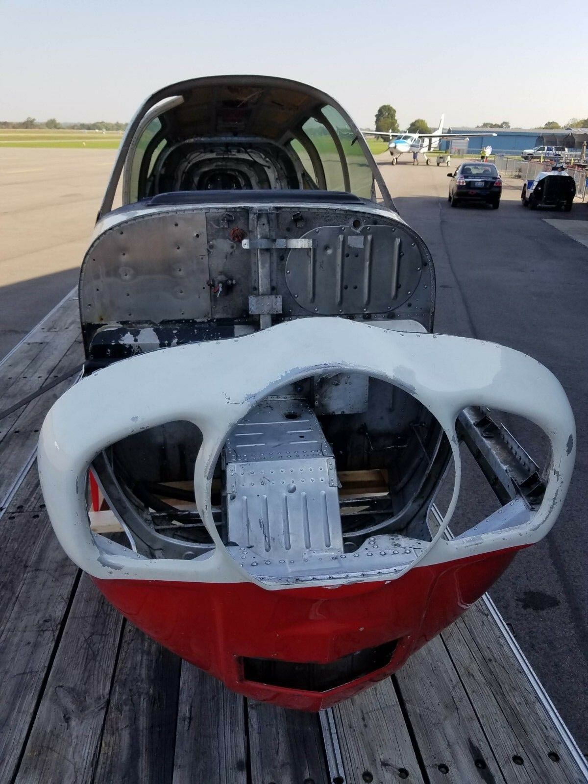 Damaged 1961 Beech / Beechcraft Debonair 35-A33 Fuselage CD-370