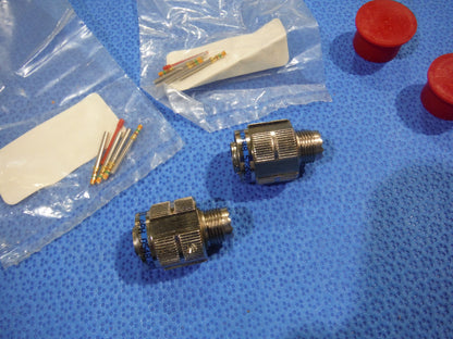 Amphenol Circular Connectors  LOT OF 2  P/N D38999/26FA98SB   (1015-25)