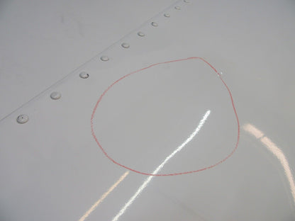 Beech 95-B55 Baron Vertical Stabilizer w/TKS cuff P/N 96-640000-607 (0323-215)