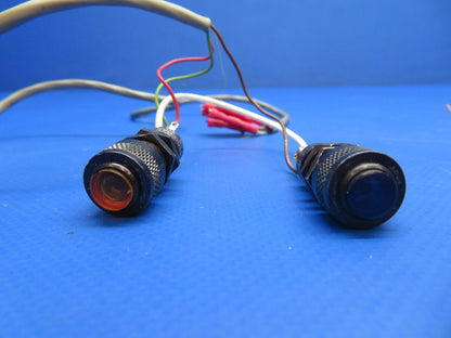 Bellanca 17-30 Viking Switch, Button & Test Light P/N MS25041-4 (0922-640)