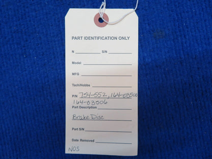 Cleveland Brake Disc P/N 754-552 NOS (0722-324)