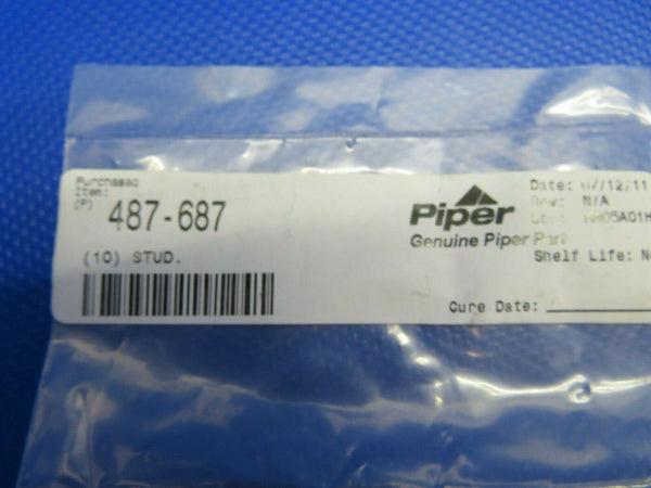 Piper Camloc P/N 487-687 LOT OF 10 NOS (1120-318)