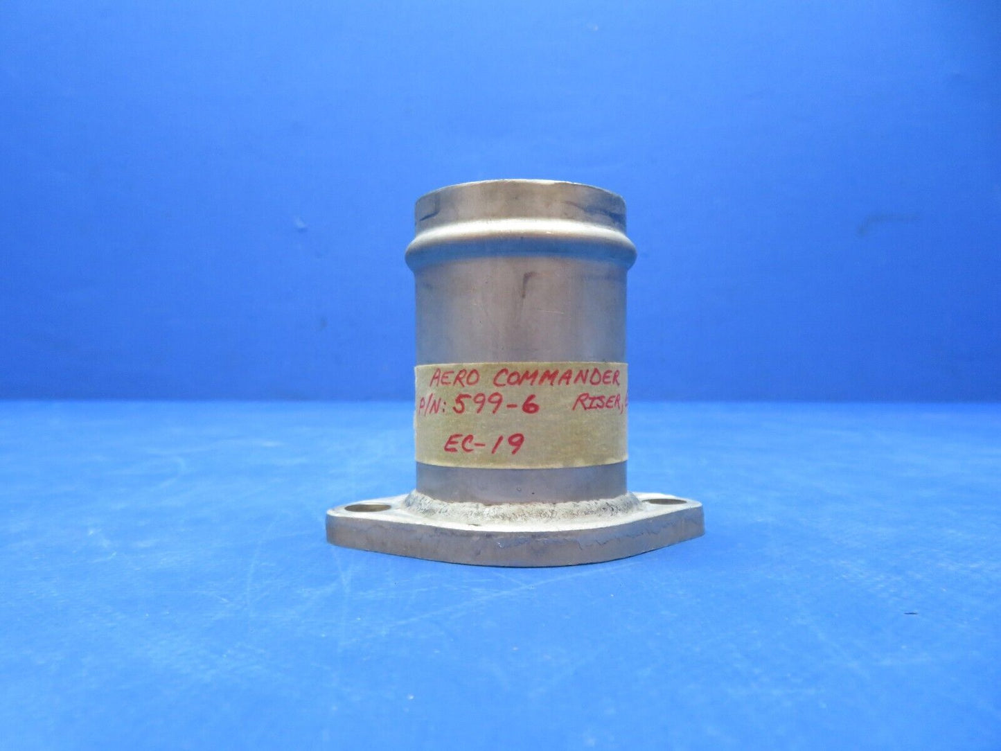 Commander 114 Exhaust Riser Stacks P/N 599-6 NEW OLD STOCK (0923-571)