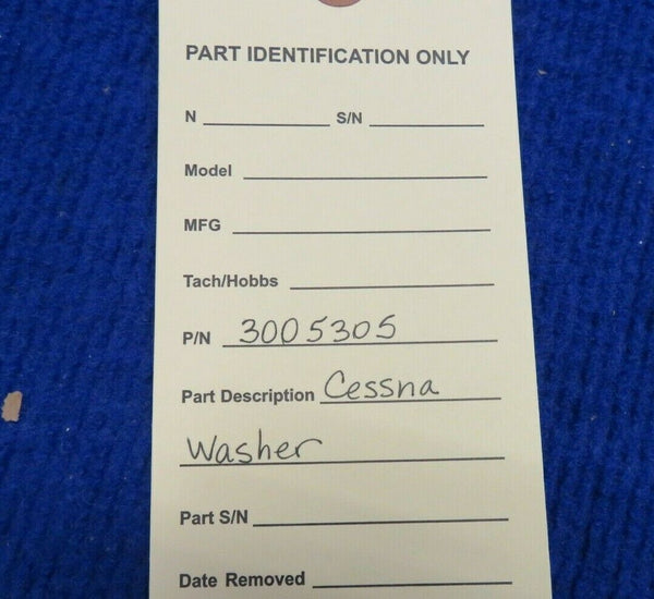 Pratt and Whitney  Washer P/N 3005305 LOT OF 10 NOS (0522-15)