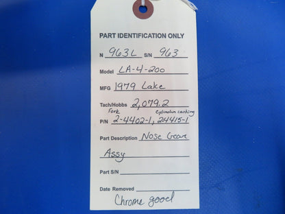 Lake LA-4-200 Nose Gear Assy P/N 2-4402-1, 2-4415-1 (1222-780)