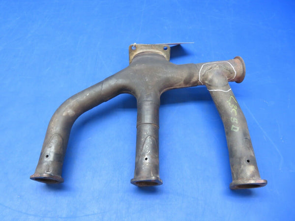 Cessna 182 Turbo LH Exhaust Collector Lycoming PN 2254012-2 FOR PARTS (1023-243)