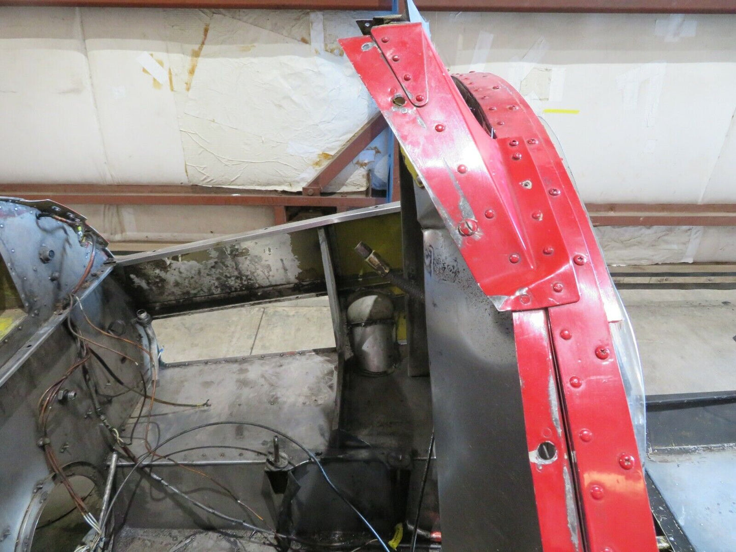 1964 Brantly Helicopter B2B Fuselage Damaged For Parts (0621-101)