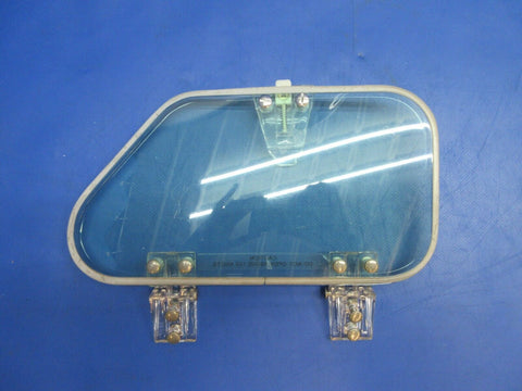 Beech 95-B55 Baron Storm Window Assy Green Tint P/N 35-410291-219 (0523-1166)