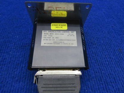 Mid-Continent GPS Annunciation Control Unit 28V P/N MD41-1408A (0222-347)