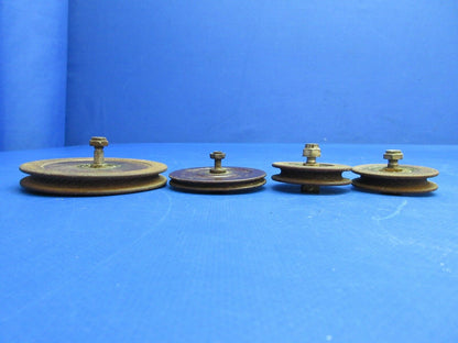 ATCO / Westinghouse Pulley P/N AN210-4B, AN210-3B, AN210-4A LOT OF 4 (0523-530)