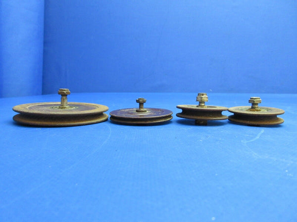 ATCO / Westinghouse Pulley P/N AN210-4B, AN210-3B, AN210-4A LOT OF 4 (0523-530)
