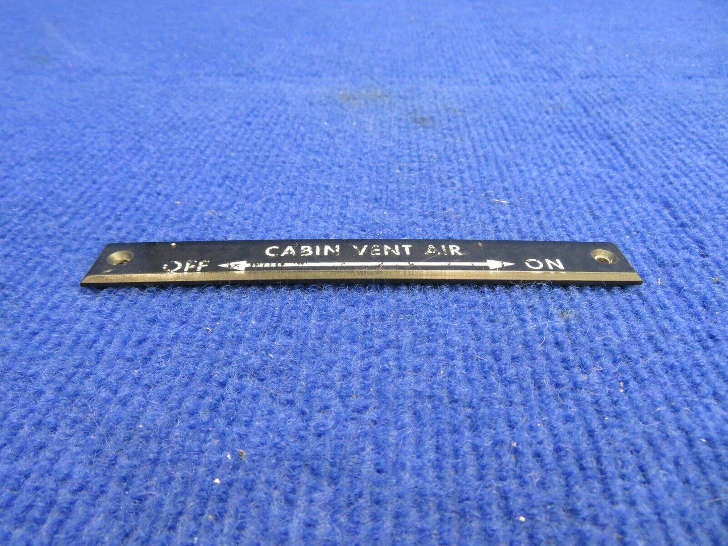 1980 Beech 58 Baron Interior Placards LOT OF 4 (0422-327)