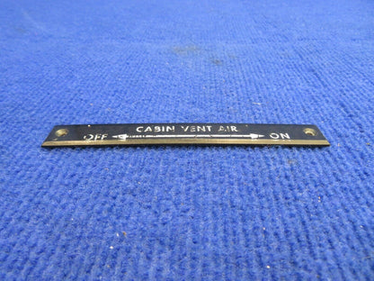 1980 Beech 58 Baron Interior Placards LOT OF 4 (0422-327)