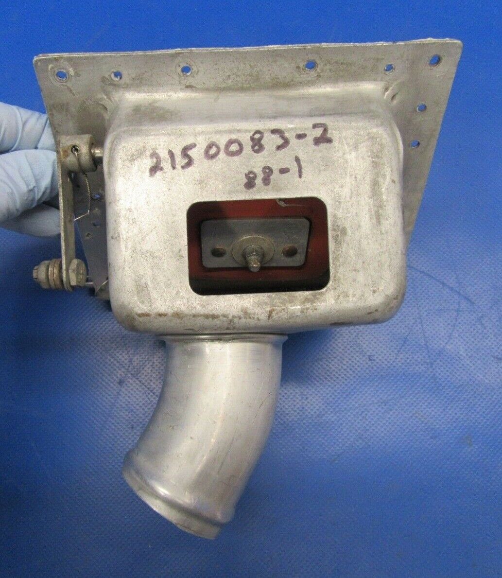 Cessna P210 Cabin Heat & Defrost System FWD Firewall P/N 2150083-2 (0119-87)