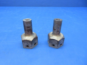 Cessna 182D / 182 Axle Nut Approx 3" Length P/N 0441130-1 LOT OF 2 (0923-456)