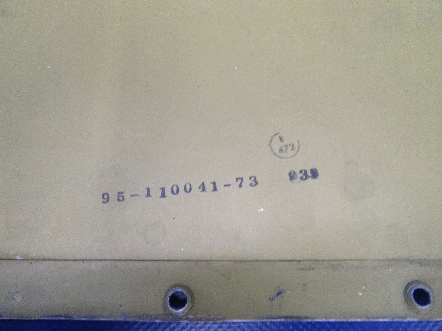 Beech Baron 95-B55 Door Assy Fuel Filler P/N 95-110041-73 (1217-81)