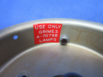 Grimes Rotating Beacon Plate Assy P/N B-7605-1 NOS (1123-774)