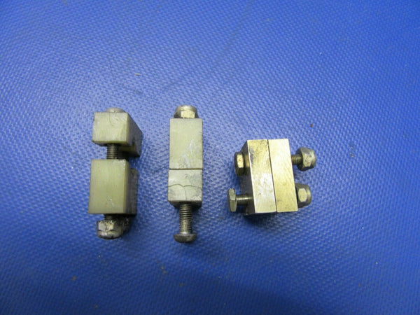 Cessna 182 Clamps / Brackets Cable Firewall LOT OF 3 (0721-442)