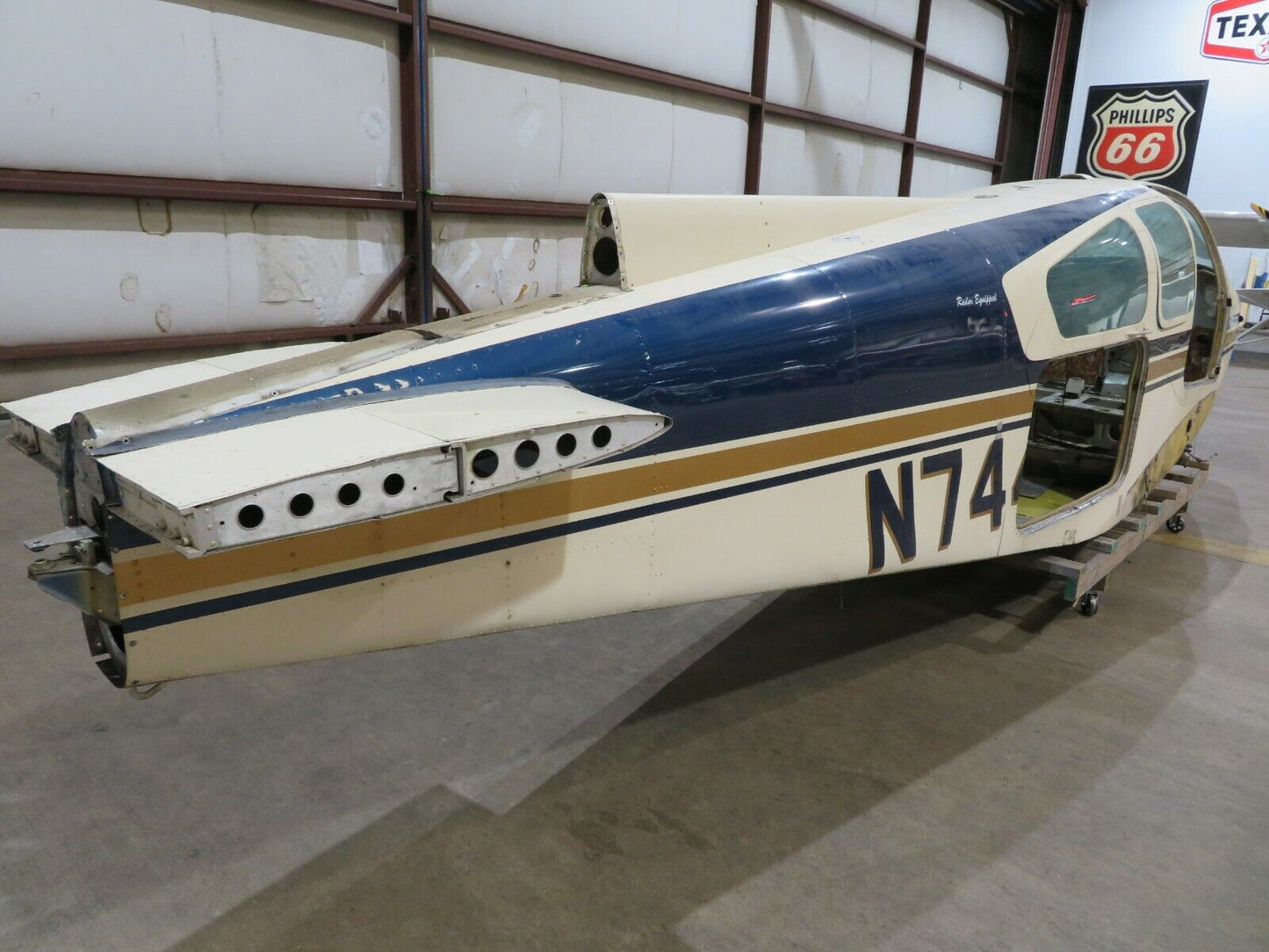 1969 Beech 95-B55 Baron Fuselage S/N TC-1221 NO DAMAGE (0321-161)