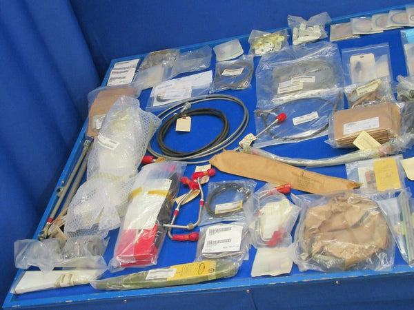 Kawasaki KH-4 (Bell 47) Helicopter NOS Parts Large Lot (0519-342)