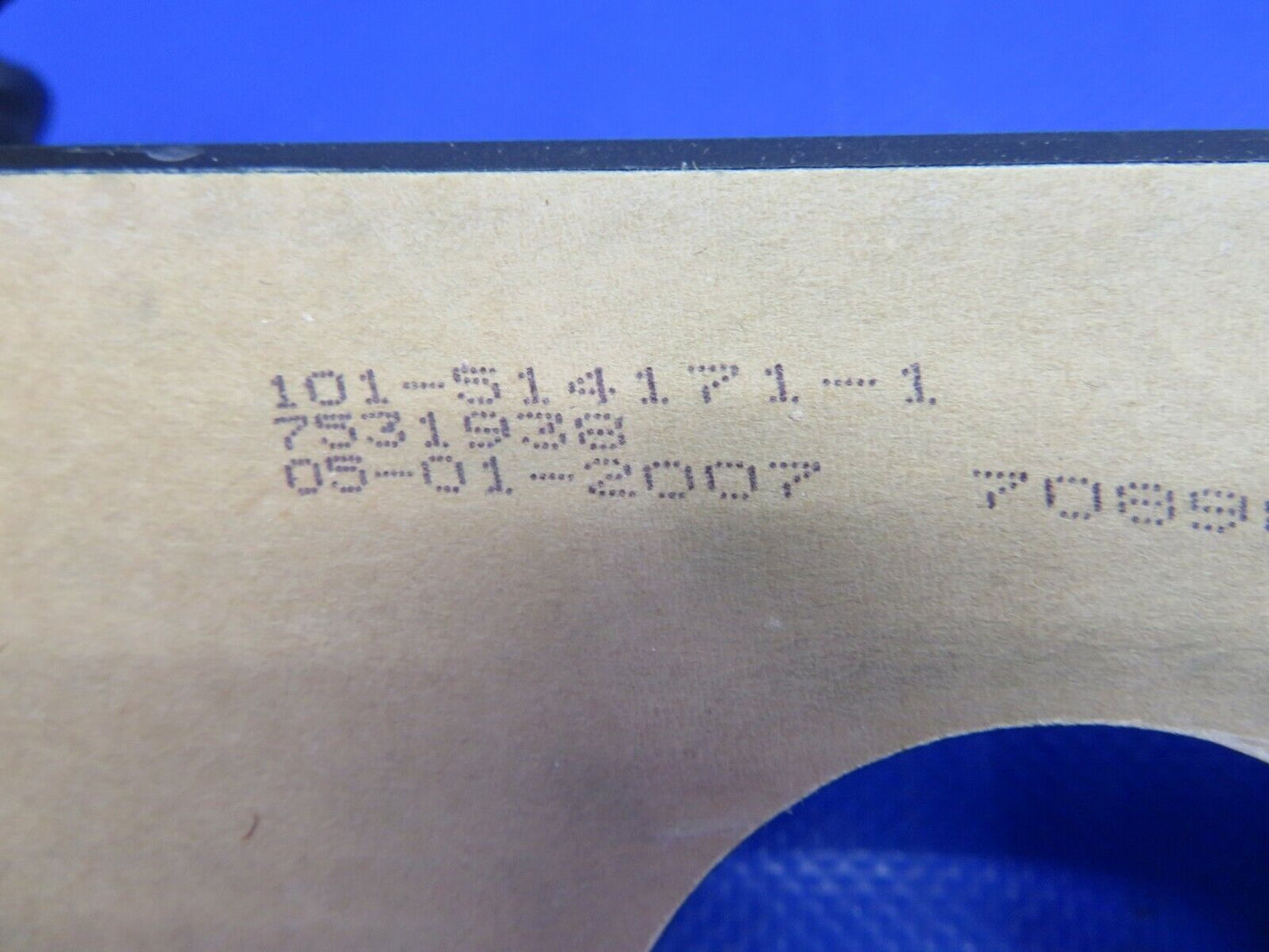 Beechcraft King Air Plate 101-514171-1 NOS (1220-46)