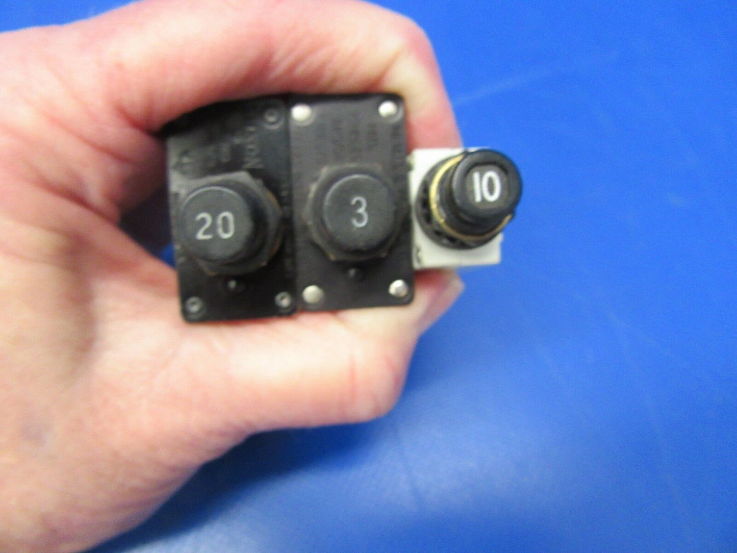 Beech Baron 95-B55 Circuit Breaker Assortment LOT OF 27 (1118-46)