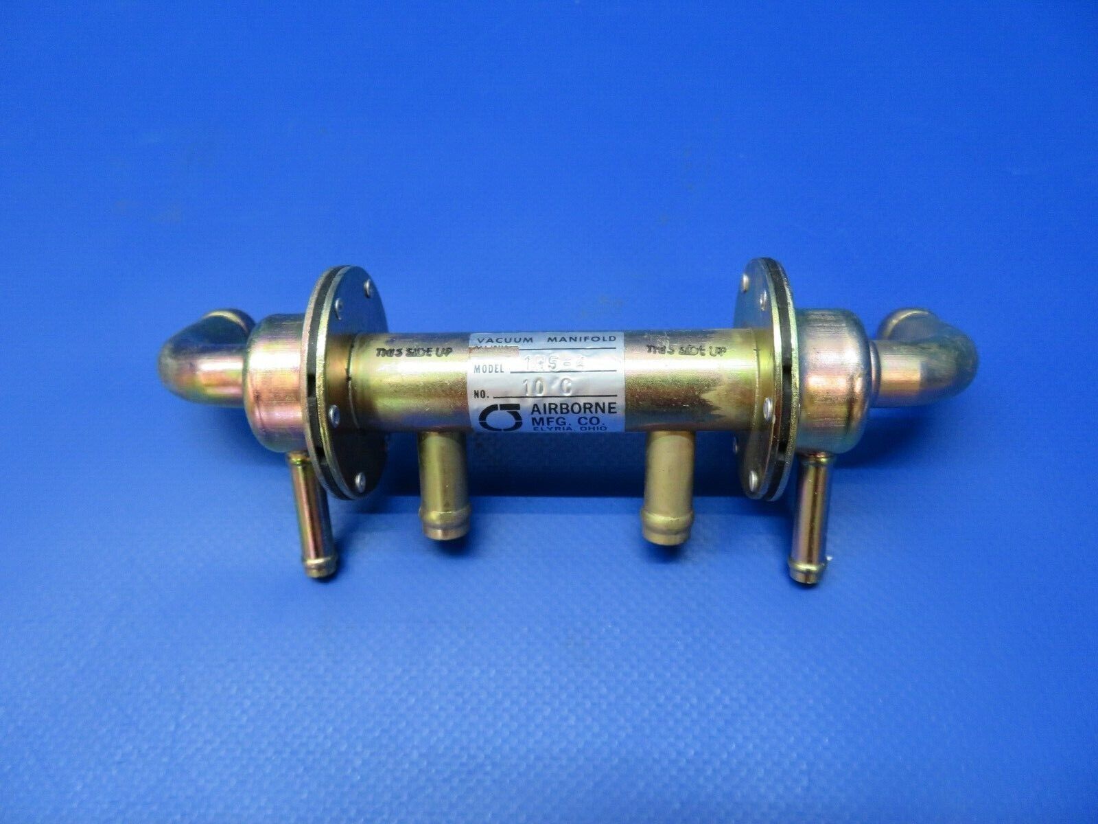 Airborne Vacuum Manifold P/N 1H5-4 NOS (0922-395)
