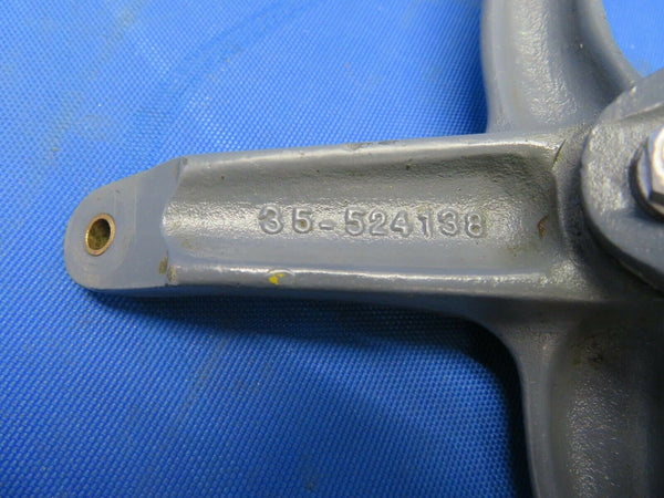 Beech Debonair 35-A33 Bellcrank & Support Rudder Pedal P/N 35-524138 (0119-318)